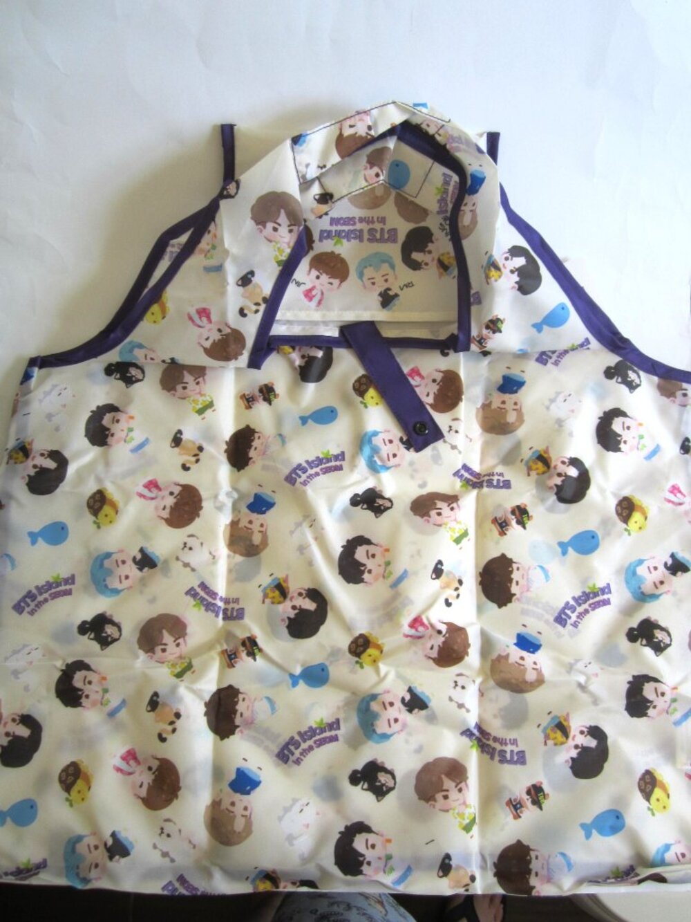 BTS Korean Boy Band Singer Band Reusable Shopping Bag NEW - Picture 3 of 12